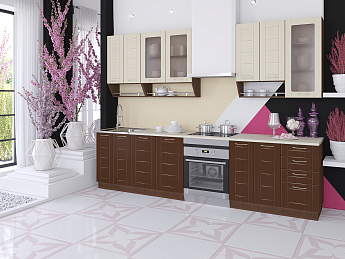 Дарина Техно Лен светлый/Штрокс корица