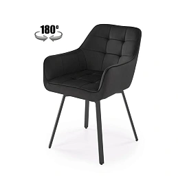 Стул HALMAR K588 черный/черный