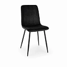 Стул SIGNAL ALAN Velvet Bluvel 19 черный/черный